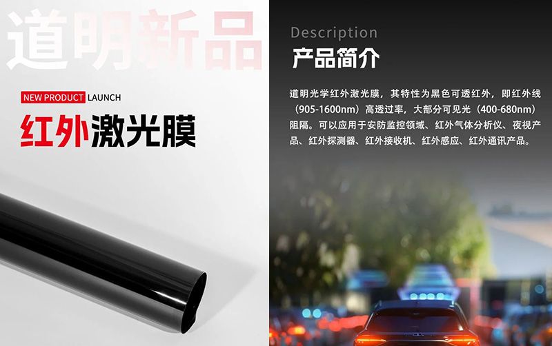 亚洲bwin新品丨红外激光膜