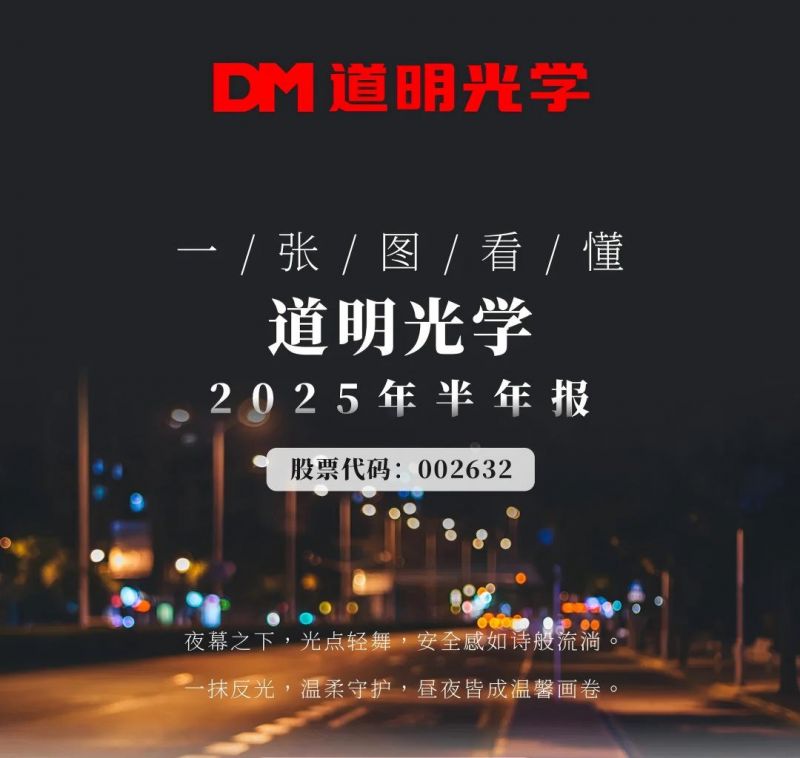 一张图看懂丨亚洲bwin光学2025年半年报